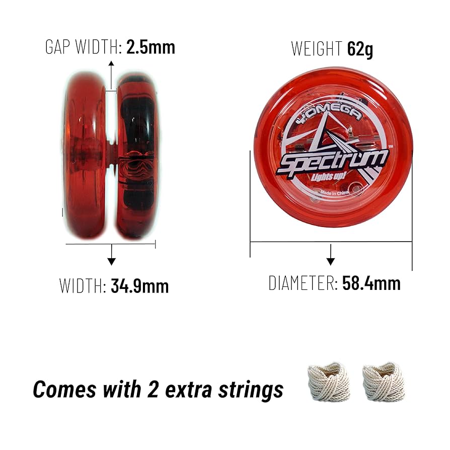 Amazon | Yomega Spectrum： Fireball Transaxle YoYo、中級